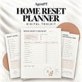 AgentPT Home Reset Planner - illustrated digital toolkit cover